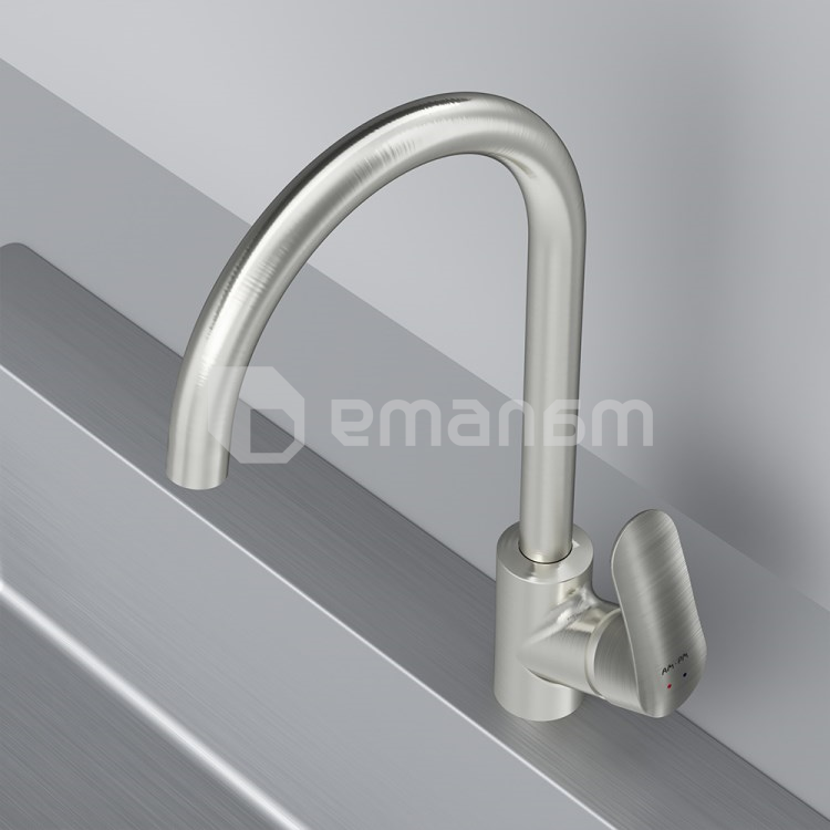 სამზარეულოს ონკანი AM.PM Like F8007111 სატინი