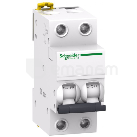 ავტომატური ამომრთველი Schneider Electric 6kA 20A 2P C A9K24220