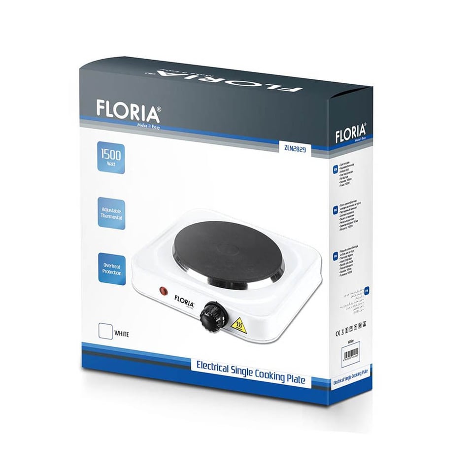 ელექტრო ქურა FLORIA ZLN2843 WHITE