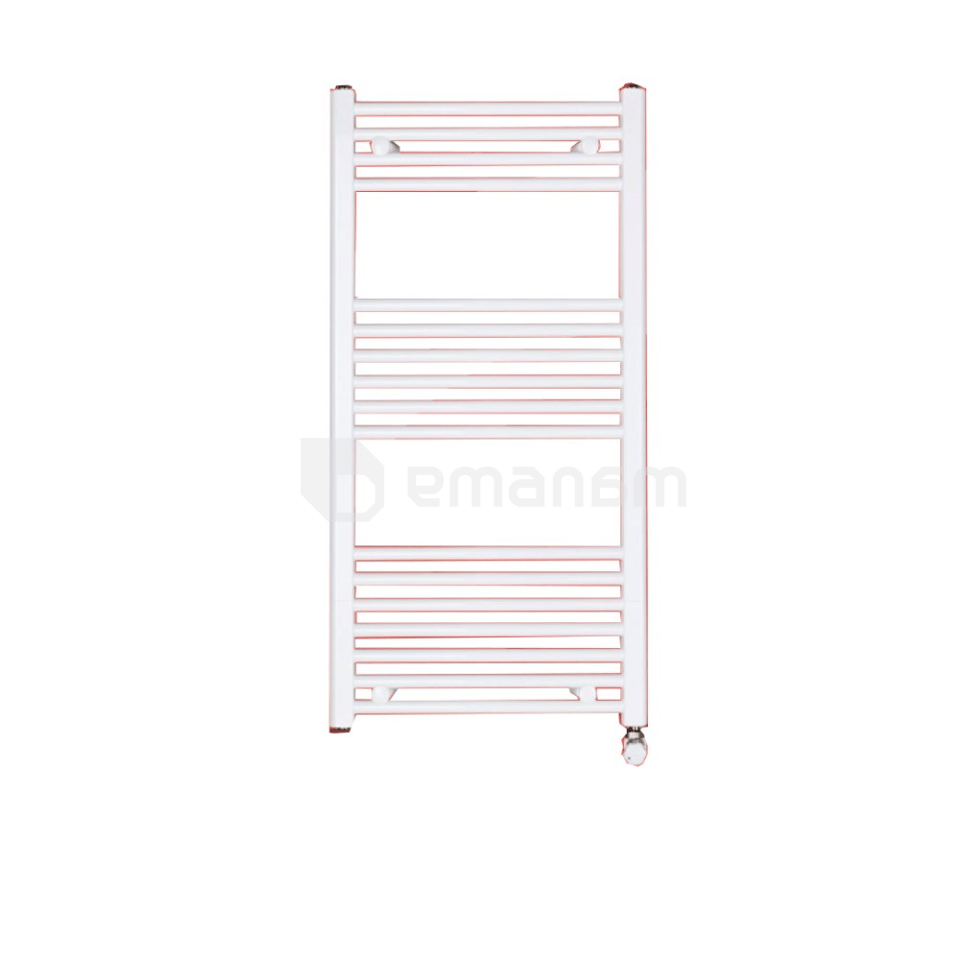 საშრობი პირსახოცის WARMHAUS 500x1200 სწორი, თეთრი