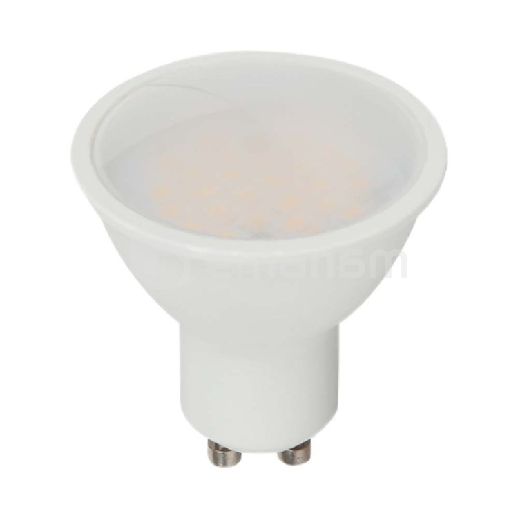 ნათურა ლედ V-TAC 2.9W GU10 პლასტიკი თეთრი 3000K 2987