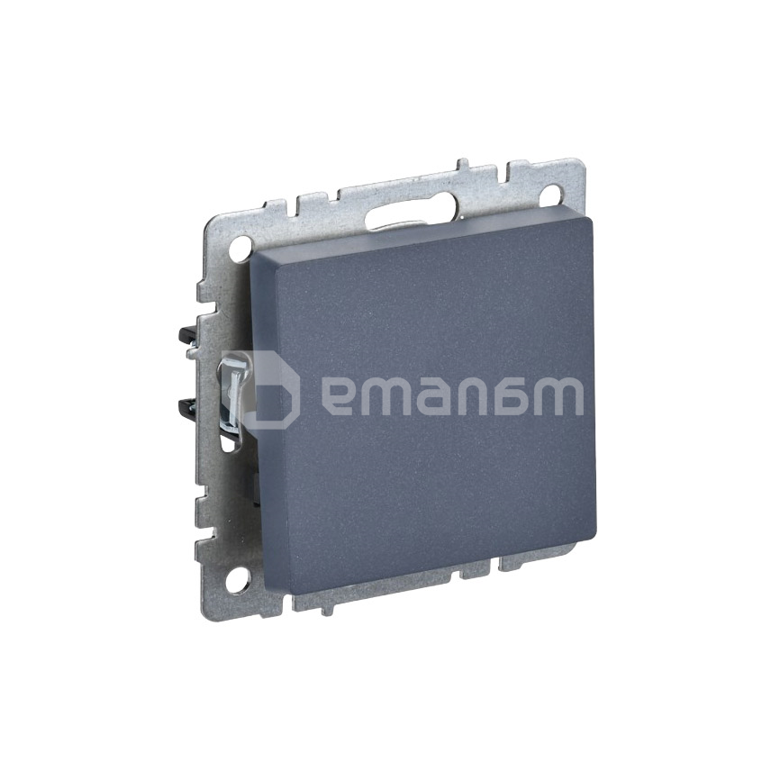ჩამრთველი ჩარჩოს გარეშე IEK BRITE 1 10A BC10-1-0-BrM