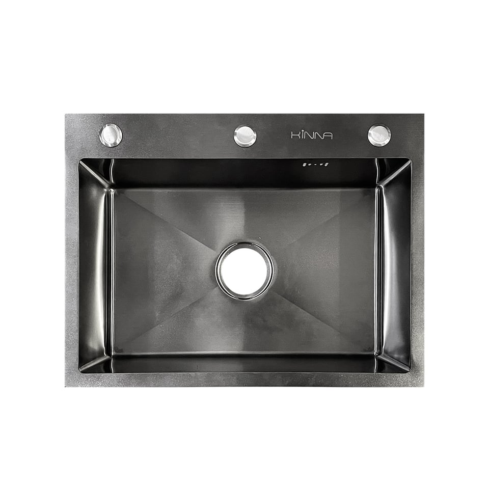 სამზარეულოს ნიჟარა+სიფონი+ საწრეტი HKS-6045 60*45*20 2.5MM B