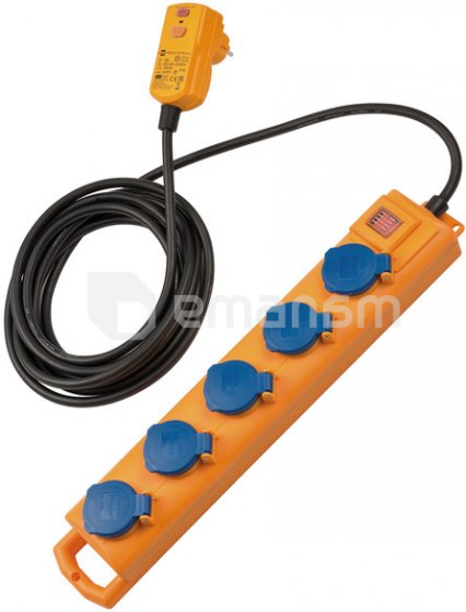 დამაგრძელებელი 5 Brennenstuhl 5მ IP54 SL554DE FI Super-Solid