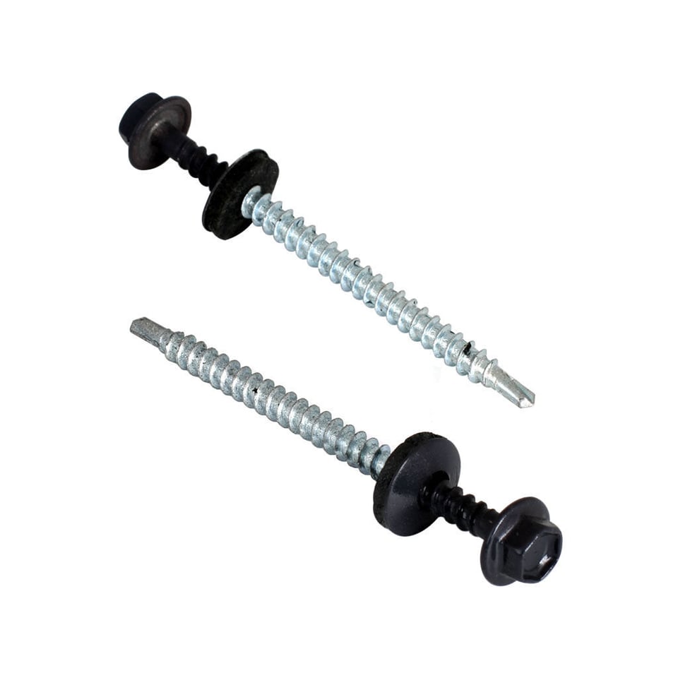 თვითმჭრელი ხრახნი ხისთვის 4.8X70 RAL 7024