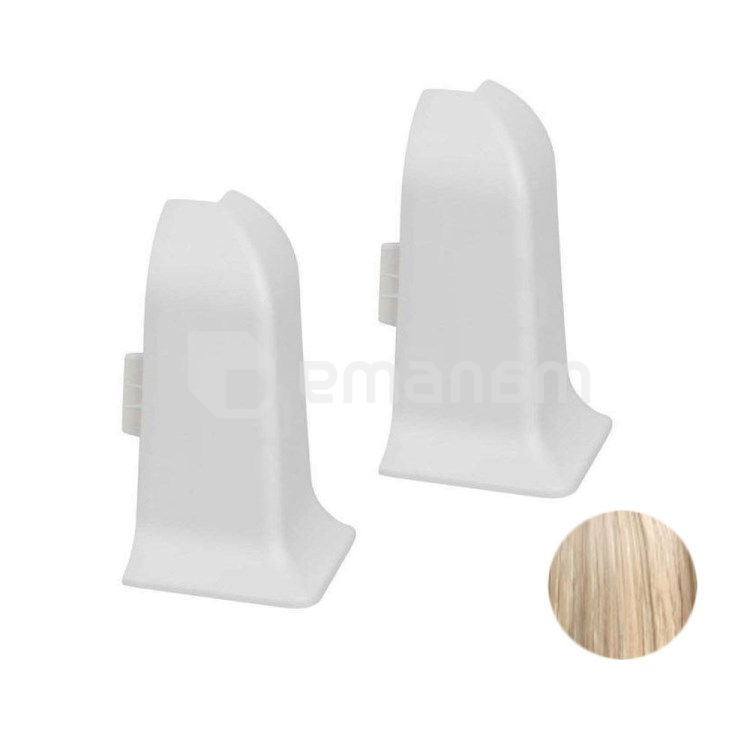 გარე კუთხე პლინტუსის Salag NGTZF0 მუხა sandy