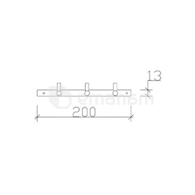 საკიდი პირსახოცის Tema Banyo Prima 74303 T