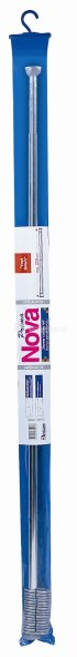 კარნიზი P.NOVA, ALU.CURTAIN ROD, SPRING SYSTEM, 220 CM, SHINY