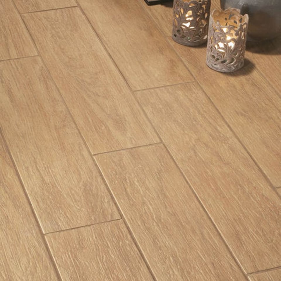 კერამოგრანიტი Habitat Oak 19*56 (18.5*55)