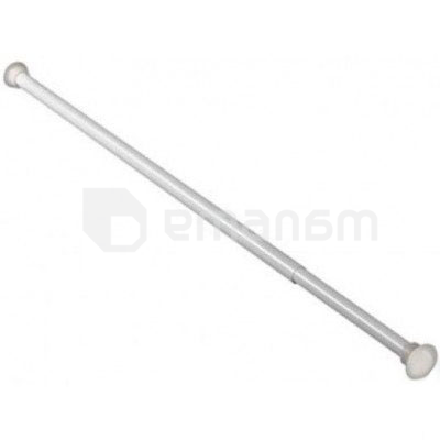 კარნიზი აბაზანის ოთახის P.NOVA SHOWER CURTAIN ROD, WHITE