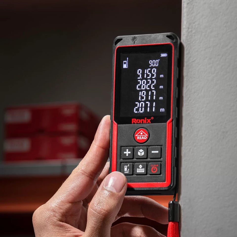 ლაზერული მანძილმზომი Ronix RH-9353, 100მ