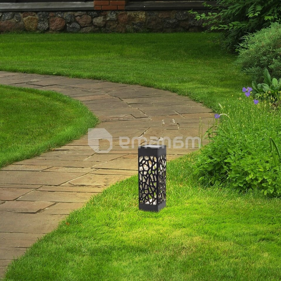 სანათი გარე განათ Rabalux Mora 0.16W 3000K IP23 8949 2.4Lm Solar შავი