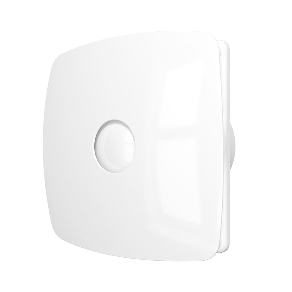 გამწოვი ვენტილატორი სარქველით Europlast RIO 4C  White D98