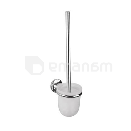 ჯაგრისი უნიტაზისთვის ONTARIO TOILET BRUSH SET GLASS CHROME