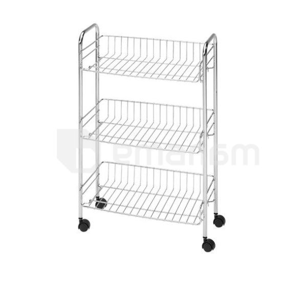 თარო NIAGARA BATHROOM TROLLEY 3-SHELVES S/S CHROME
