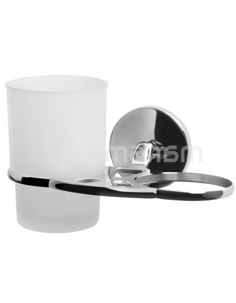 ჭიქა კბილის ჯაგრისებისთვის CHROMA BF DOUBLE TUMBLER HOLDER