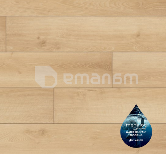 ლამინატი წყალმდგრადი Classen Story Aqua Protect 55234 მუხა 1285x192x12 მმ. AC5/33