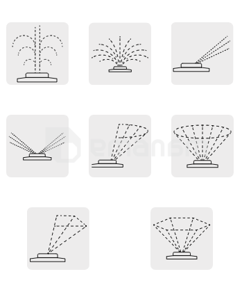 სასხურებელი 8 რეჟმით Truper ASP-8 25 მ