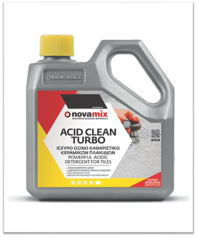 ძლიერი საწმენდი საშუალება ფილებისათვის ACID CLEAN TURBO
