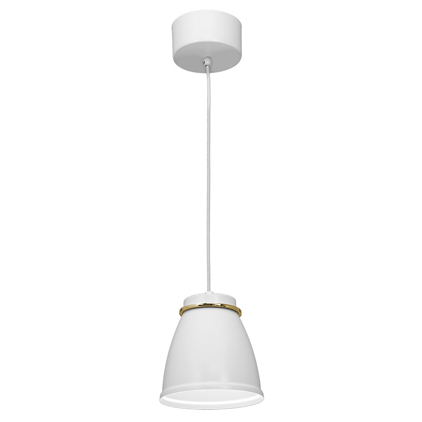 საკიდი Luminex 1942 Lerdo 1 E27 15W თეთრი მქრქალი
