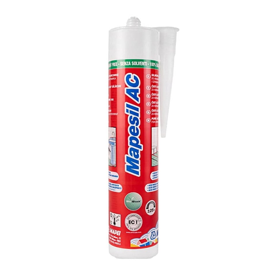 ჰერმეტიკი სილიკონის Mapei XS1 No 111 310 მლ ღია ნაცრისფერი