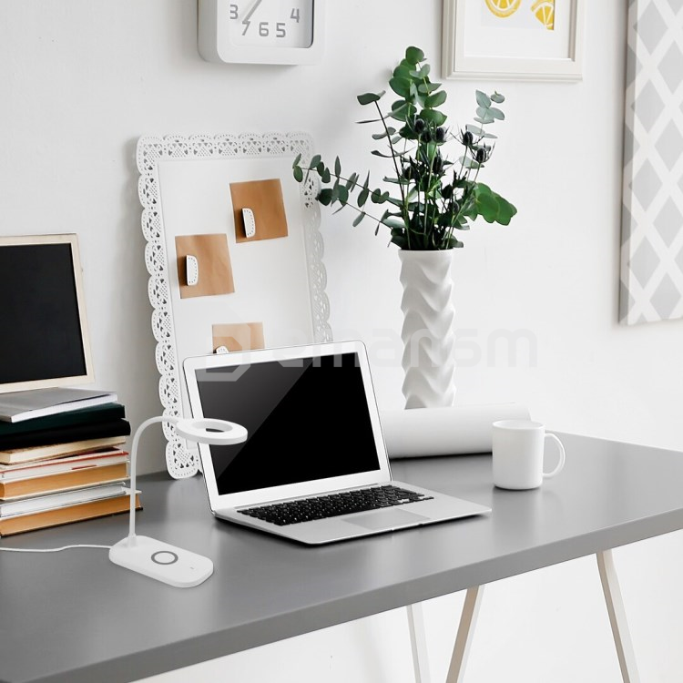 მაგიდის სანათი Rabalux Hardin 5W 2700 6000K USB თეთრი 74014