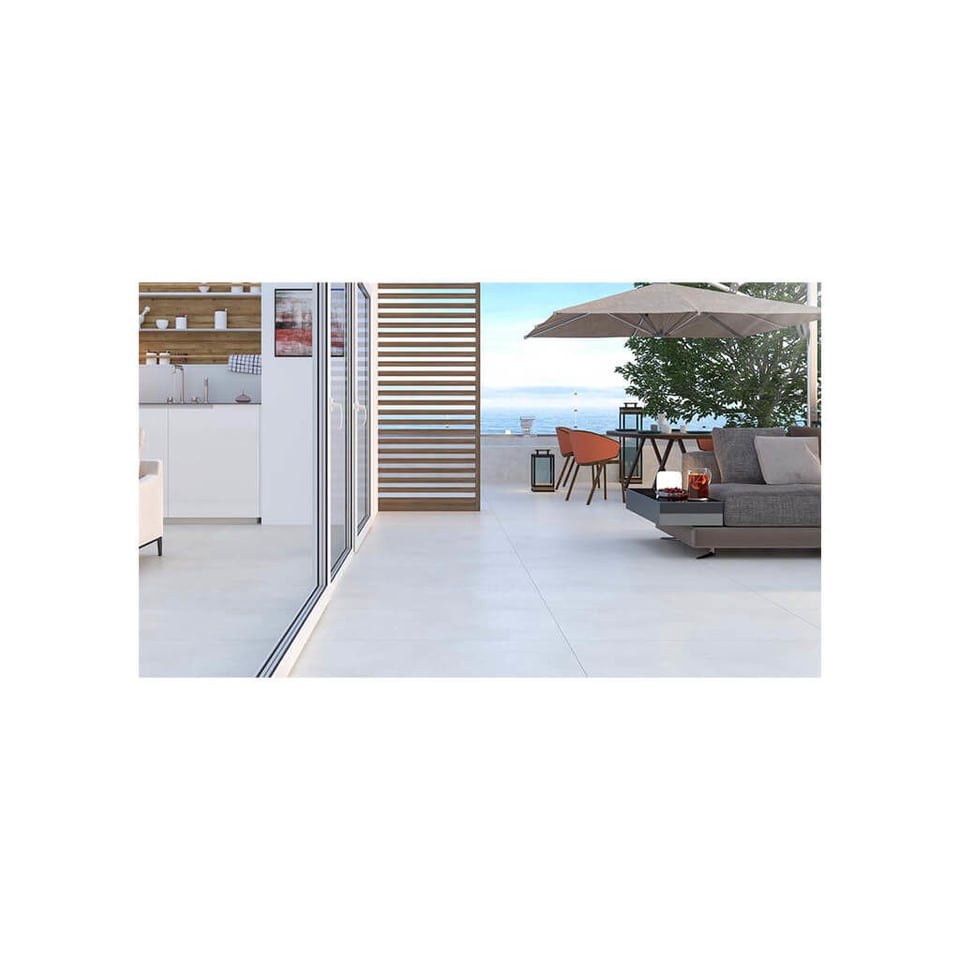 კერამოგრანიტი 75X75სმ Grit White Roca Ceram