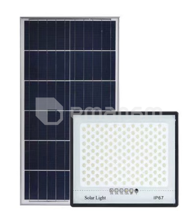 პროჟექტორი AIMON LED 100W Solar პანელი