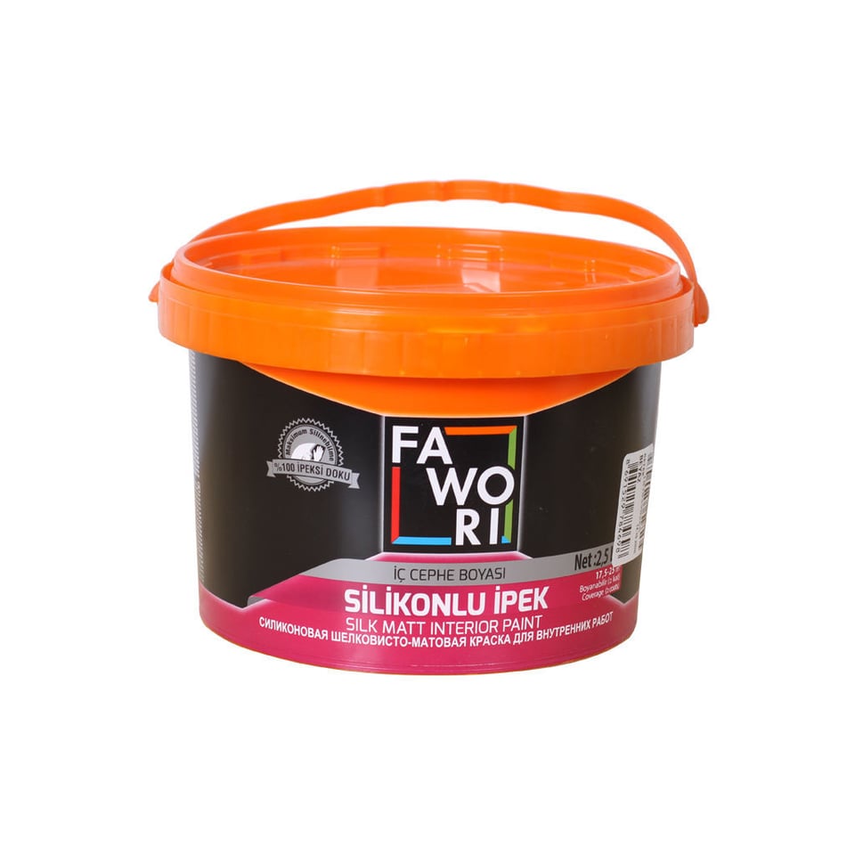 2.5ლ საღებავი თეთრი FAWORI  SIL.IPEK INT.PAINT