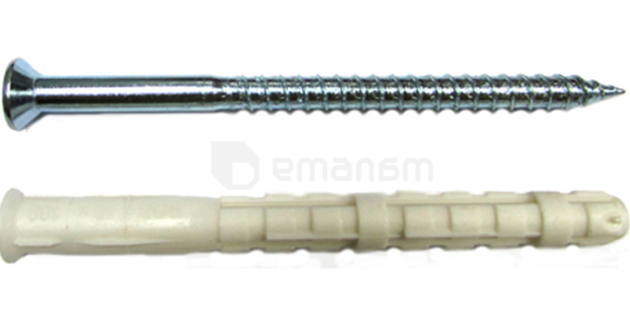 დუბელი ჩარჩოსთვის Koelner 4 ც B-KKS08120 120 mm ბლისტი