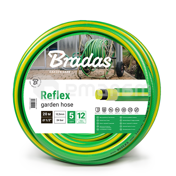 შლანგი მოსარწყავი BRADAS REFLEX 3/4" 25 მ WFR3/425
