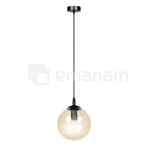 საკიდი EMIBIG Cosmo 1 E14 1x MAX 40W შავი MIODOWY