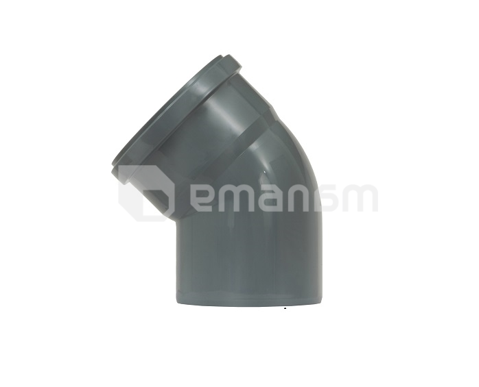 მუხლი შიდა კანალიზაციის Hakan  110/45°S20 GREY