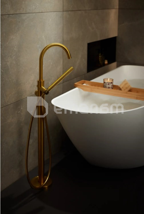 დასადგამი ონკანი აბაზანისთვის KFA Moza Gold