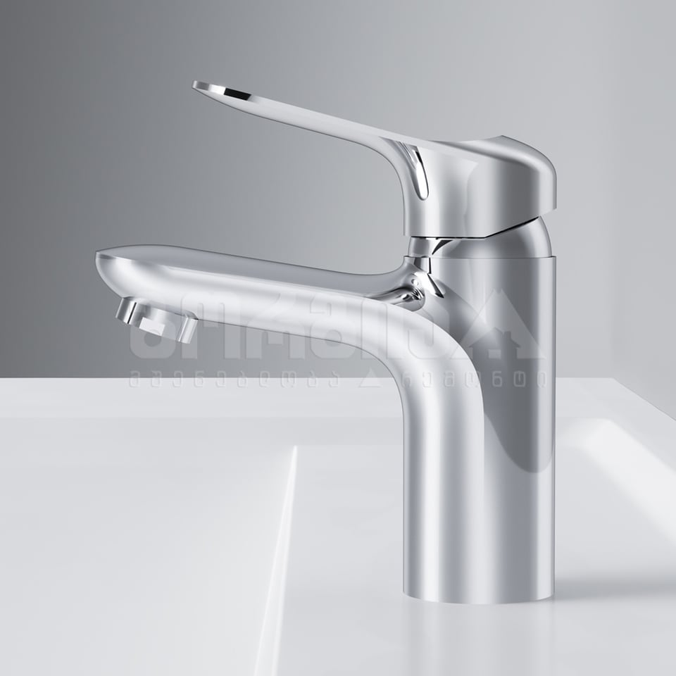 ხელსაბნის შემრევი ქრომირებული Sunny  F85C02100