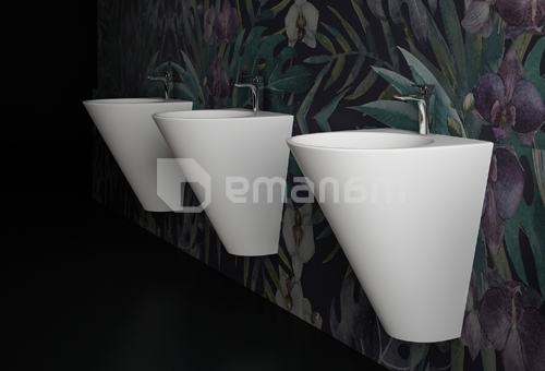 ხელსაბანი მონობლოკი Lucco  ''Garcia White''