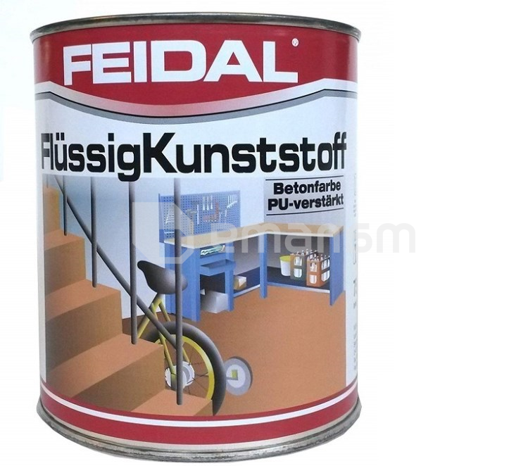 საღებავი Feidal Flussigkunststoff 2.5 ლ თეთრი