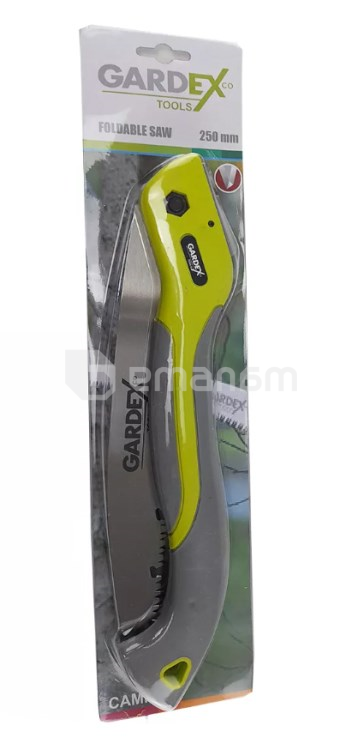 ხერხი ბაღის დასაკეცი Gardex Camp 3D Teeth GX 250 მმ