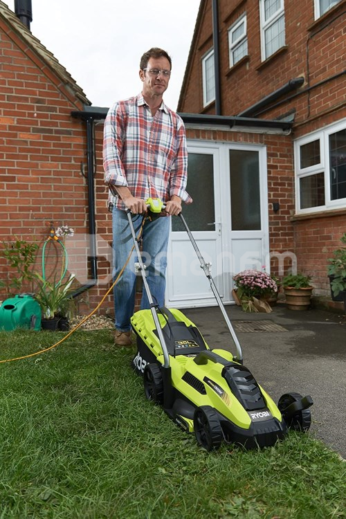 გაზონის ელექტრო საკრეჭი Ryobi RLM13E33S 1300W