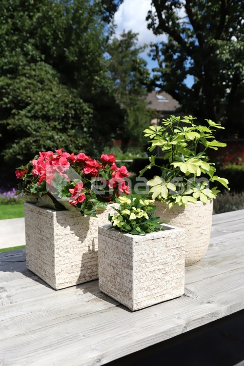 ქოთანი კერამიკული Mega Collections Utah Cubi Desert 35x32სმ 39ლ