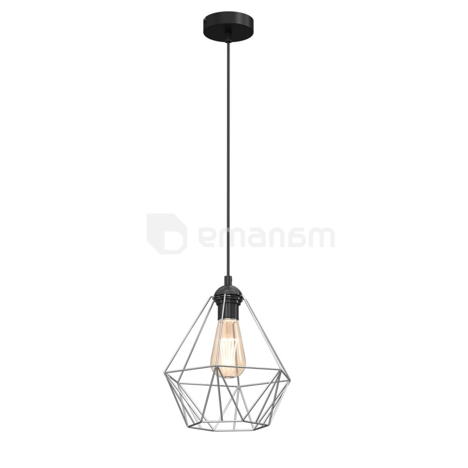 ჭაღი LUMINEX BASKET CHROM E27 60W 0660