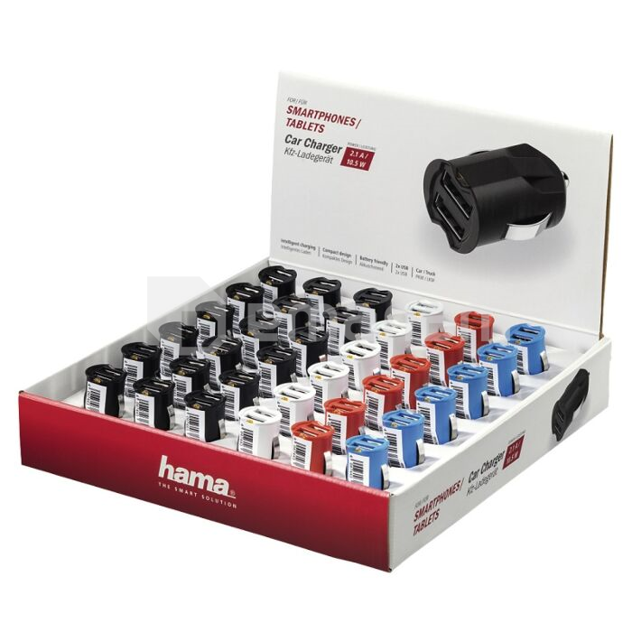 დამტენი მანქანის Hama 5V