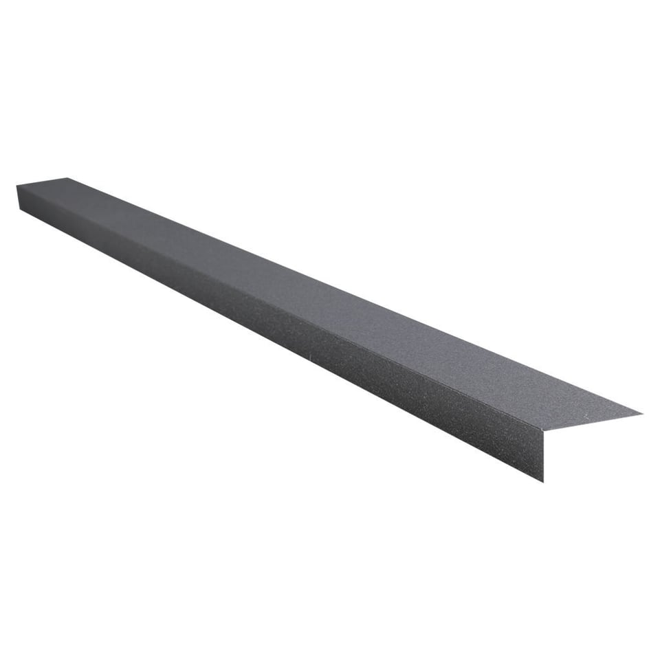 საწვიმარი ღარის ზედა პანელი 0.5X150 RAL 8019 (100X50 მმ)