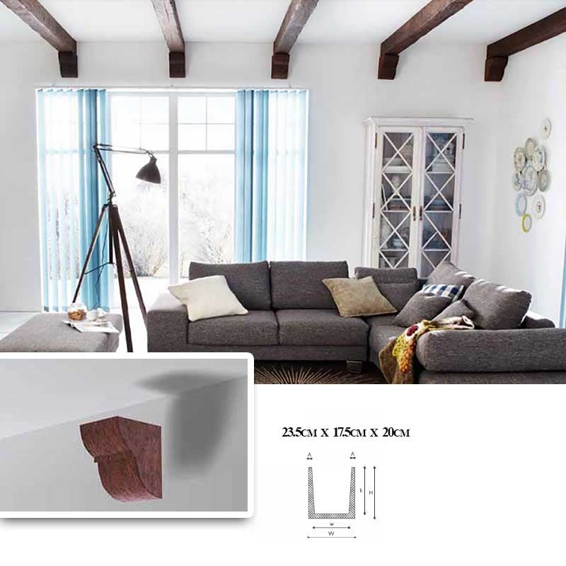 პოლიურეთანის დეკორატიული კონსოლი