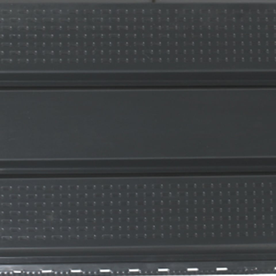 84-იანი ფერადი თუნუქის საიდინგი 0.50X345 ხაოიანი RAL 7016 NOVA