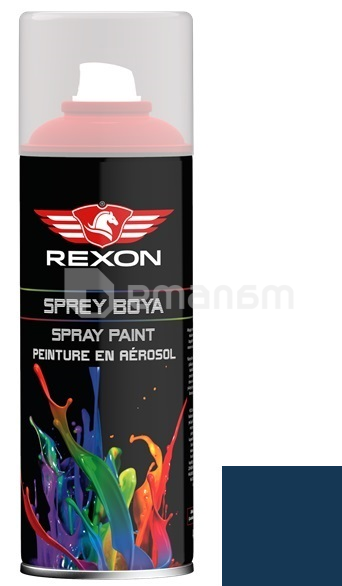 საღებავი სპრეი Rexon მუქი ლურჯი 400 მლ
