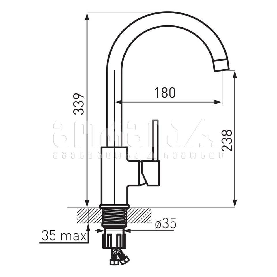 სამზარეულოს შემრევი  FREYA BFR41B