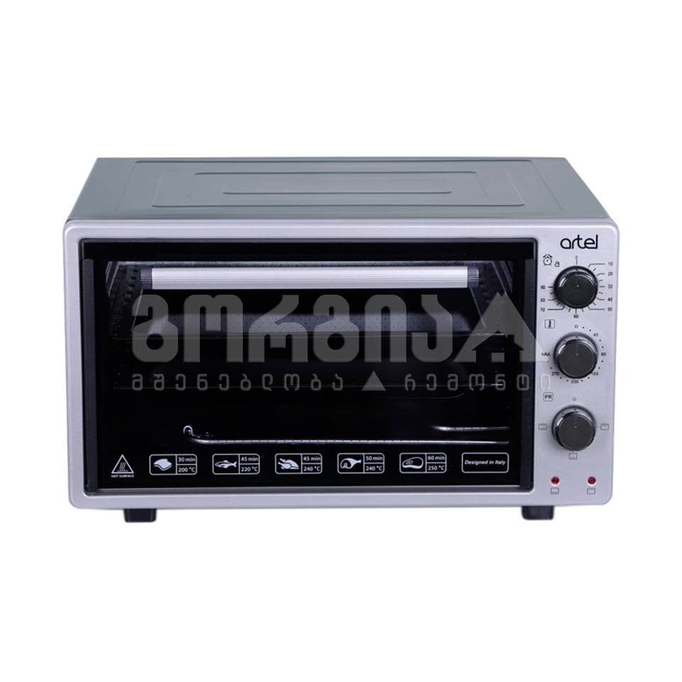 ელექტრო ღუმელი MD 3216 L Grey-Black ARTEL