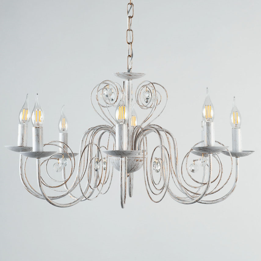 ჭაღი New Light 8 E14 29112-8 ოქროსფერი