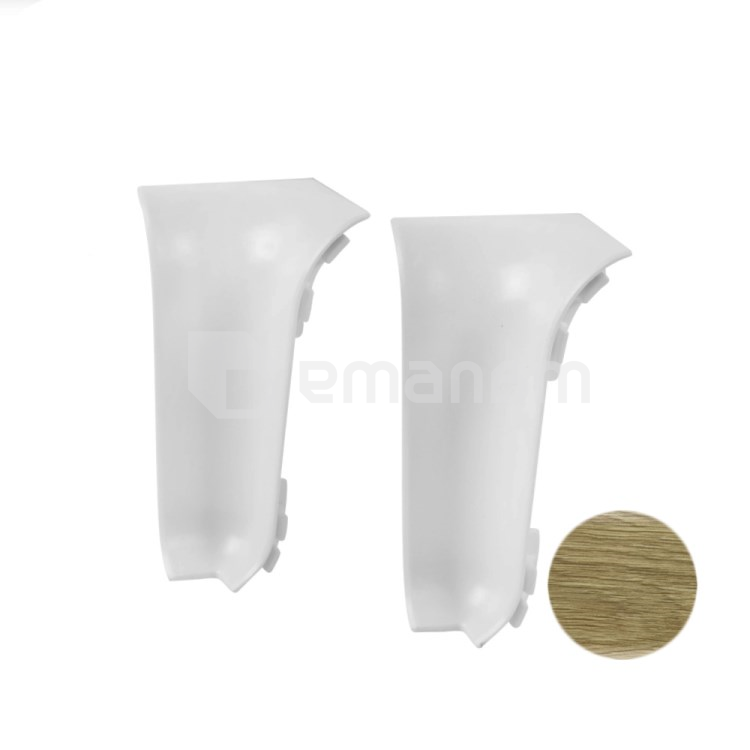 შიდა კუთხე პლინტუსის Salag NGTW77 მუხა canyon